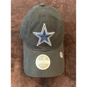 Dallas Cowboys New Era 9Twenty Women's Black Adjustable Hat